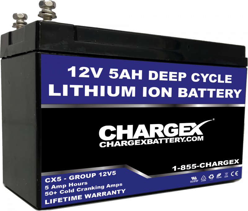 ChargexÂ® - Speicher - 12V 5AH Lithium Ion Battery 12V 5AH Lithium Ion Battery - Art. 21683