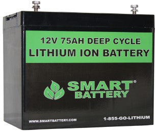ChargexÂ® - Speicher - 12V 75AH Lithium ion Battery SB75 - Art. 3698