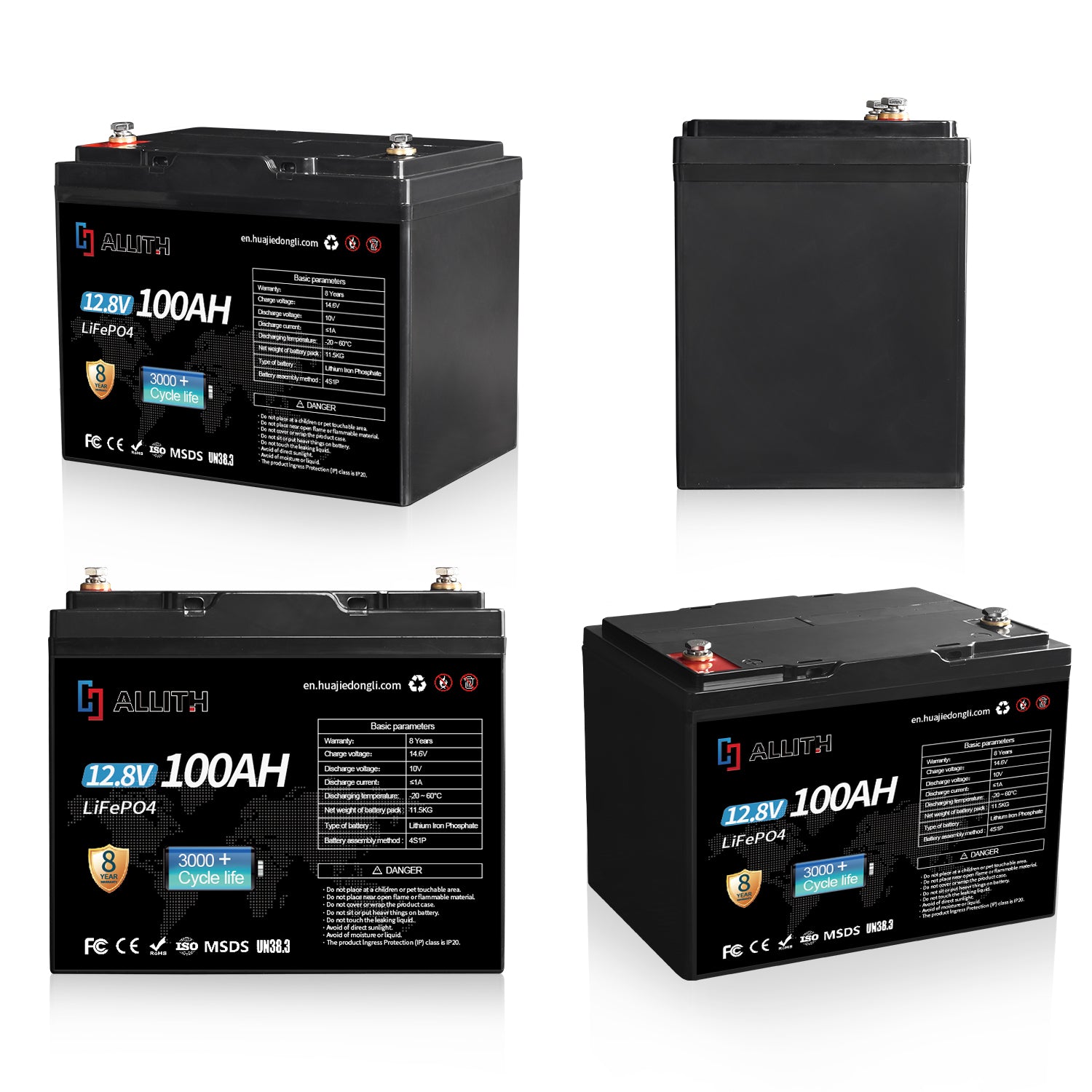 Dongguan Huajiedongli Technology Co., Ltd. - Speicher - 12.8V100AH 12,8V100AH - Art. 25241