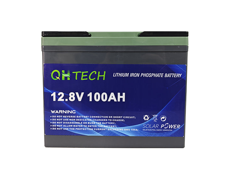 Guangzhou QH Technology Co., Ltd. - Speicher - 12.8V 100Ah LiFePO4 Battery Pack QH-QGL-12V100Ah - Art. 21794