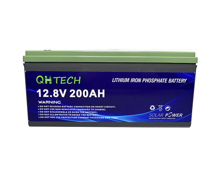 Guangzhou QH Technology Co., Ltd. - Speicher - 12.8V 200Ah LiFePO4 Battery Pack QH-QGL-12V200Ah - Art. 21786