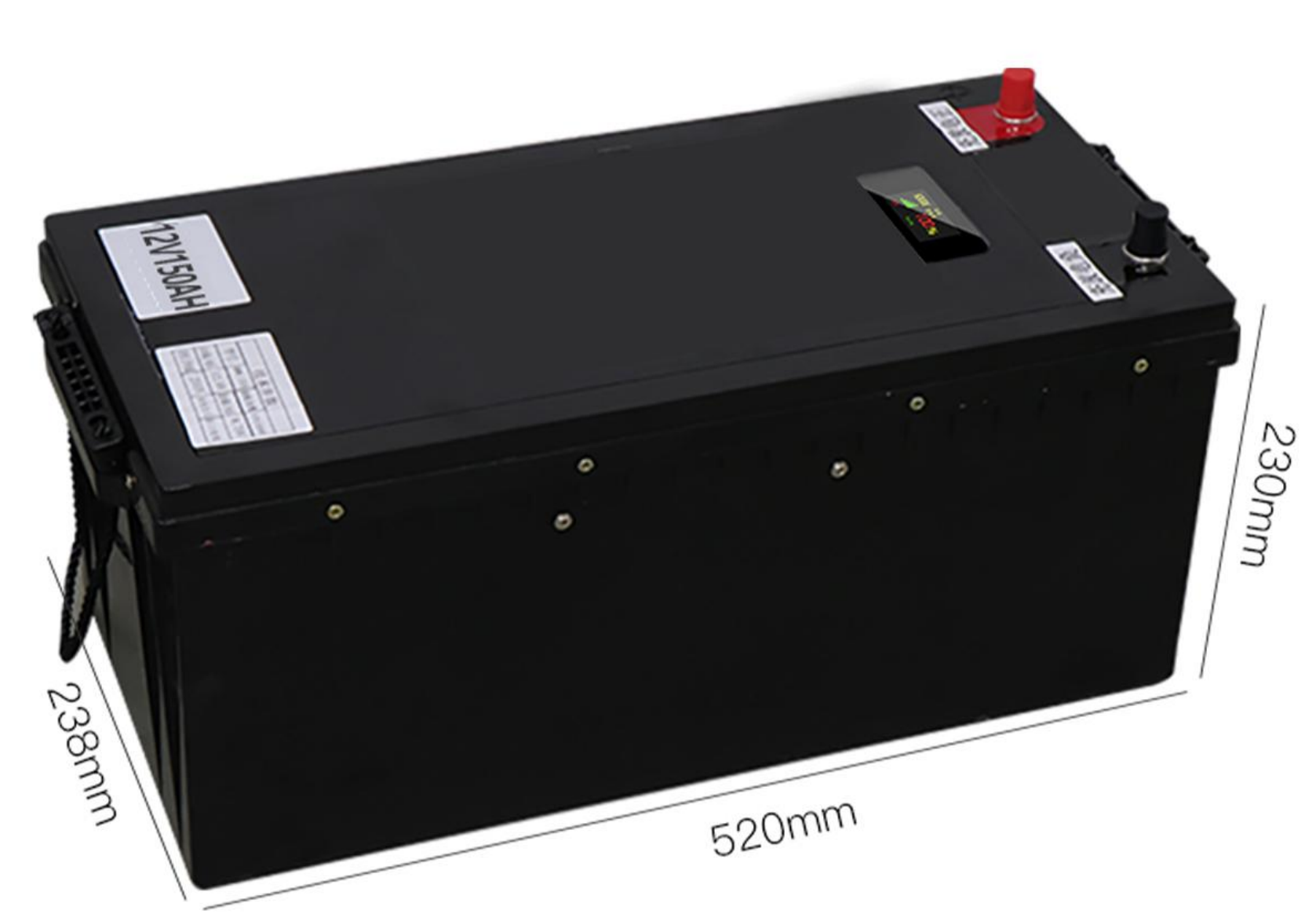 Ningbo Ailepu Electronic Technology Co., Ltd. - Speicher - 12.8V LiFePO4-AP-55N_L AP-551B - Art. 31080