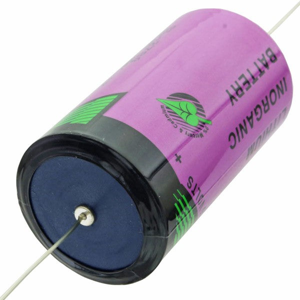 Tadiran SL-2780P PulsesPlus Batterie D mit 3,6 V und 16,5 Ah, mit axialem Draht