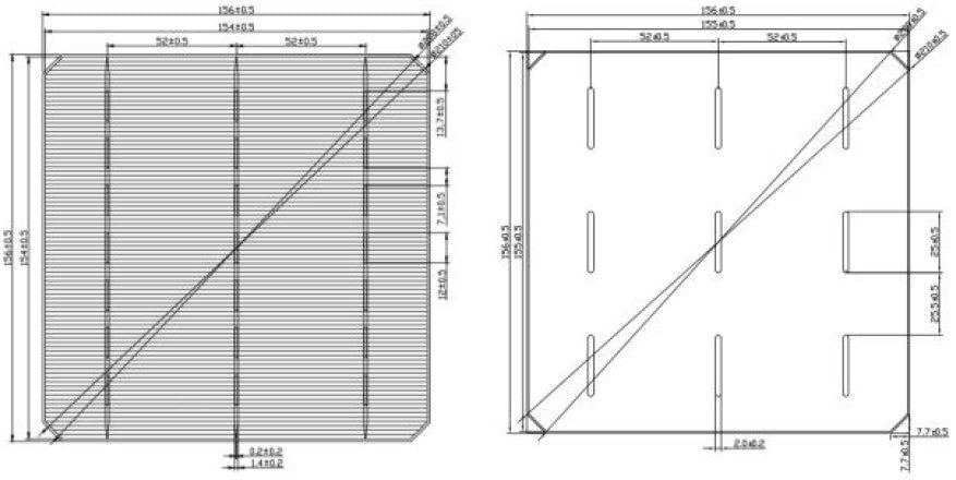Eoplly New Energy Technology Co., Ltd. - Zellen - 156M-3BB 156M4BB-4,65 - Art. 15883