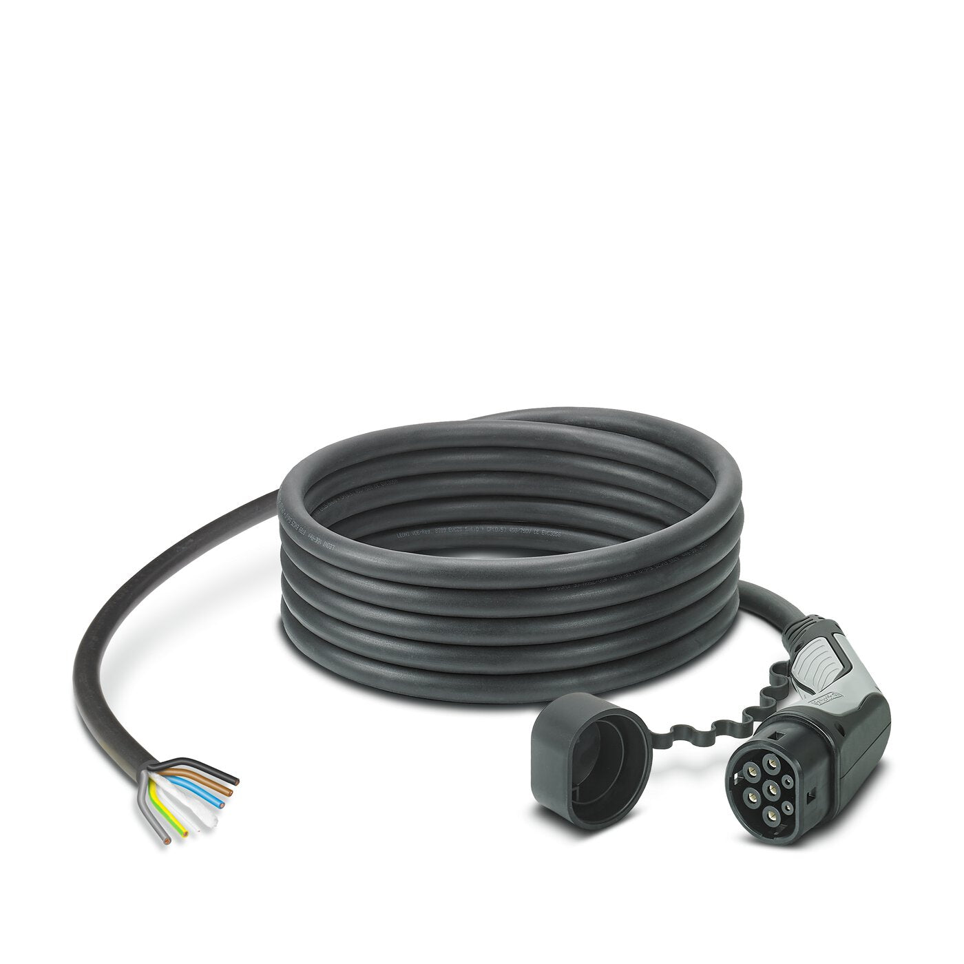 Phoenix Contact Ladekabel EV-T2G3C-3AC32A-5,0M6,0ESBK01