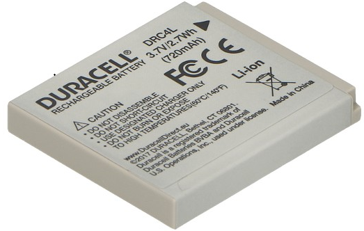 Duracell Camcorder Ersatzakku DRC4L f