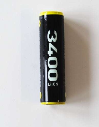 ECELL Li-Ion 18650-3400 mAh Akku inkl. PCB (Panasonic Inside)
