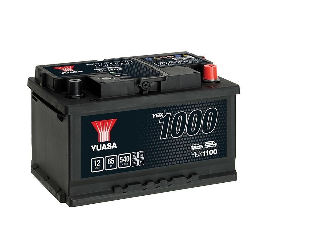 Yuasa Autobatterie YBX1100 12V 65Ah 540A (YBX1000 Serie)