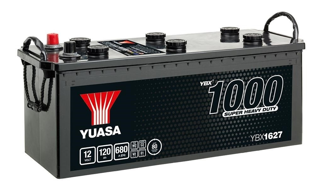 Yuasa LKW-Batterie YBX1627 12V 120Ah 680A (YBX1000 Serie)