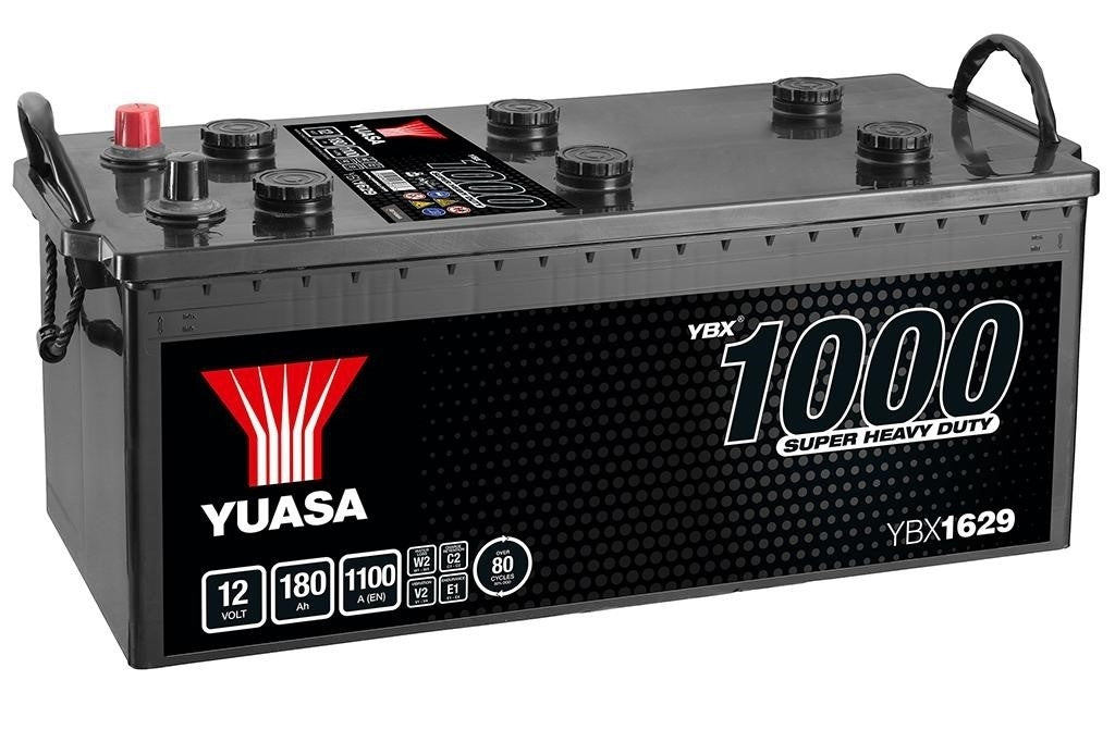 Yuasa LKW-Batterie YBX1629 12V 180Ah 1100A (YBX1000 SHD Serie)