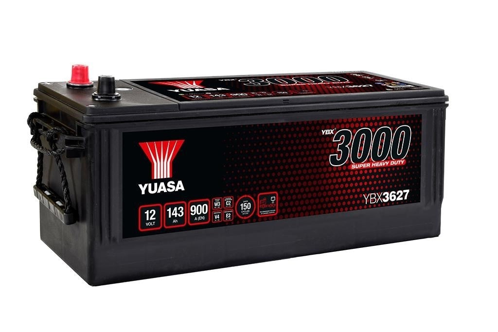 Yuasa LKW-Batterie YBX3627 12V 143Ah 900A (YBX3000 SHD Serie)