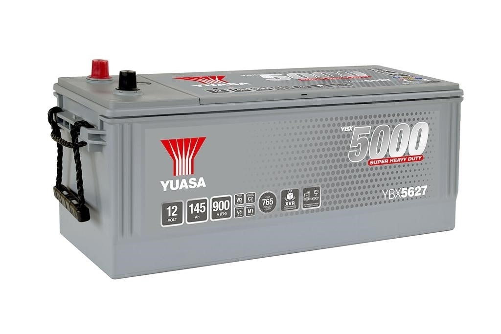 Yuasa LKW-Batterie YBX5627 12V 145Ah 900A (YBX5000 SHD Serie)