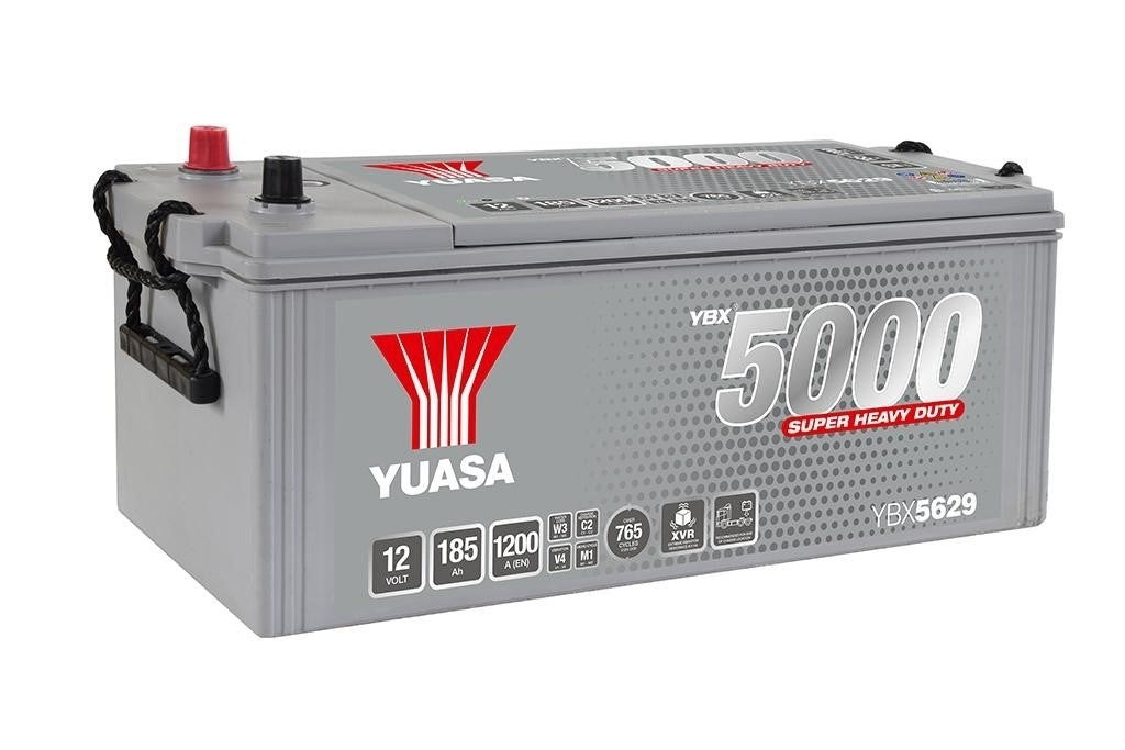Yuasa LKW-Batterie YBX5629 12V 185Ah 1200A (YBX5000 SHD Serie)