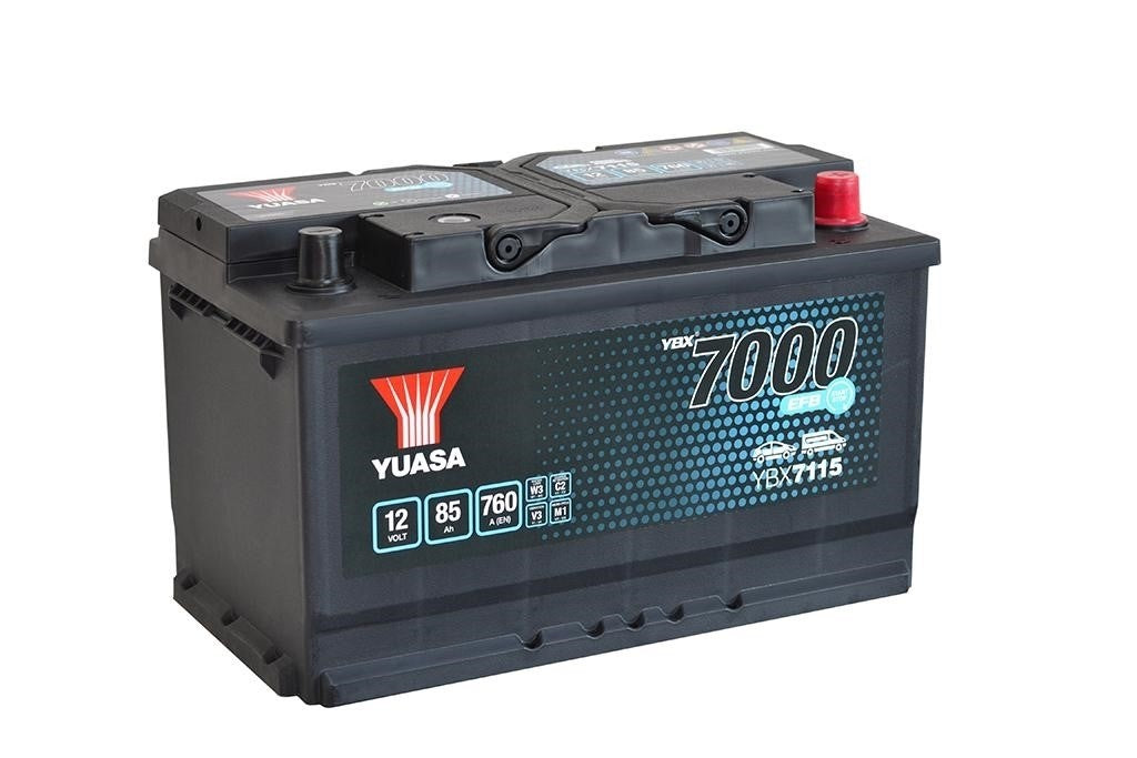 Yuasa EFB Start-Stop Batterie YBX7115 12V 80Ah 800A (YBX7000 Serie)