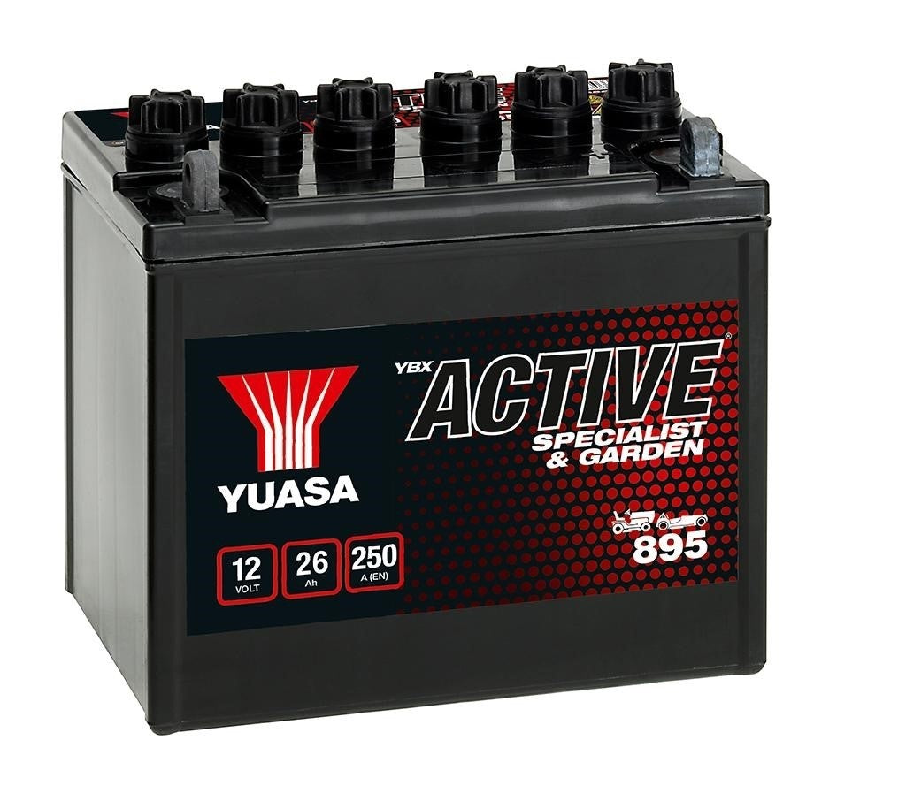 Yuasa YBX Active Specialist & Garden 895 12V 26Ah 250A (Wartungsfrei)