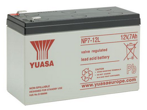 Yuasa Bleiakku mit 12V und 4Ah - NP4-12