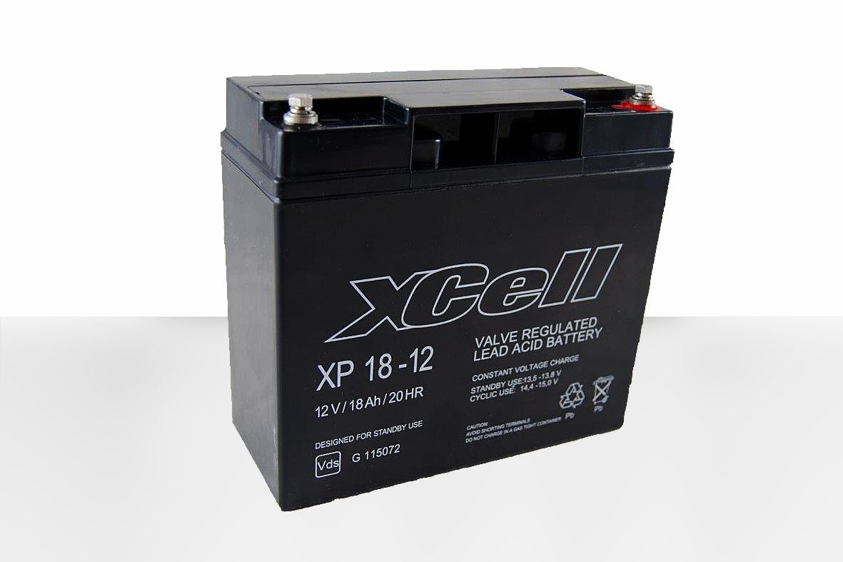 XCELL XP3.4-12 Bleiakku mit VdS Zulassung - 12 V und 3,4 Ah