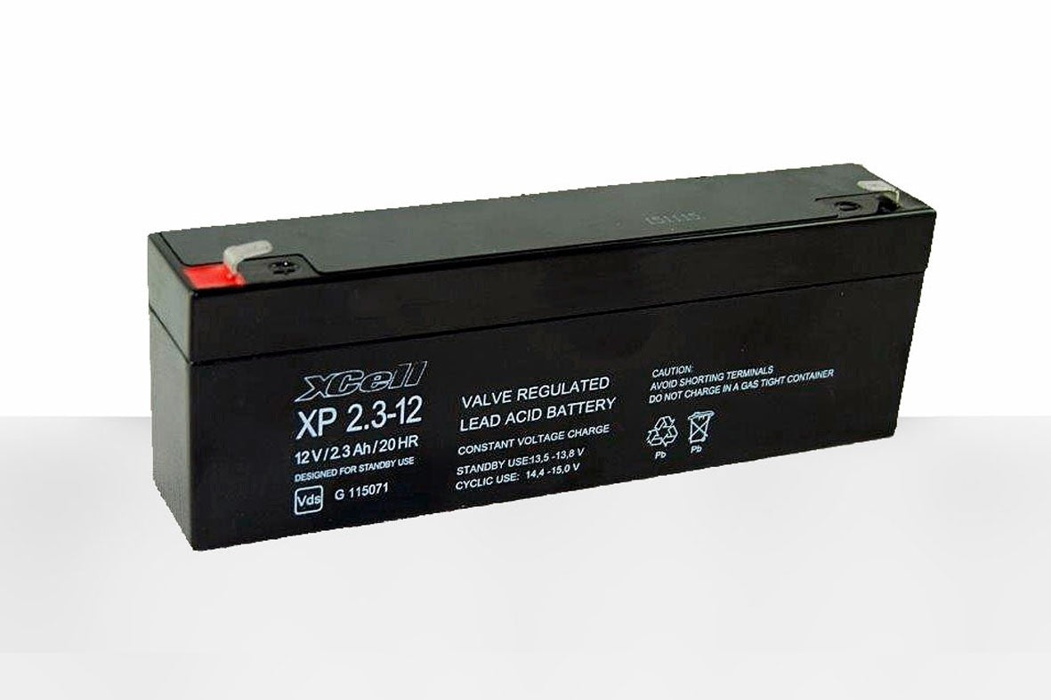 XCELL XP1.2-12 Bleiakku mit VdS Zulassung - 12 V und 1,2 Ah