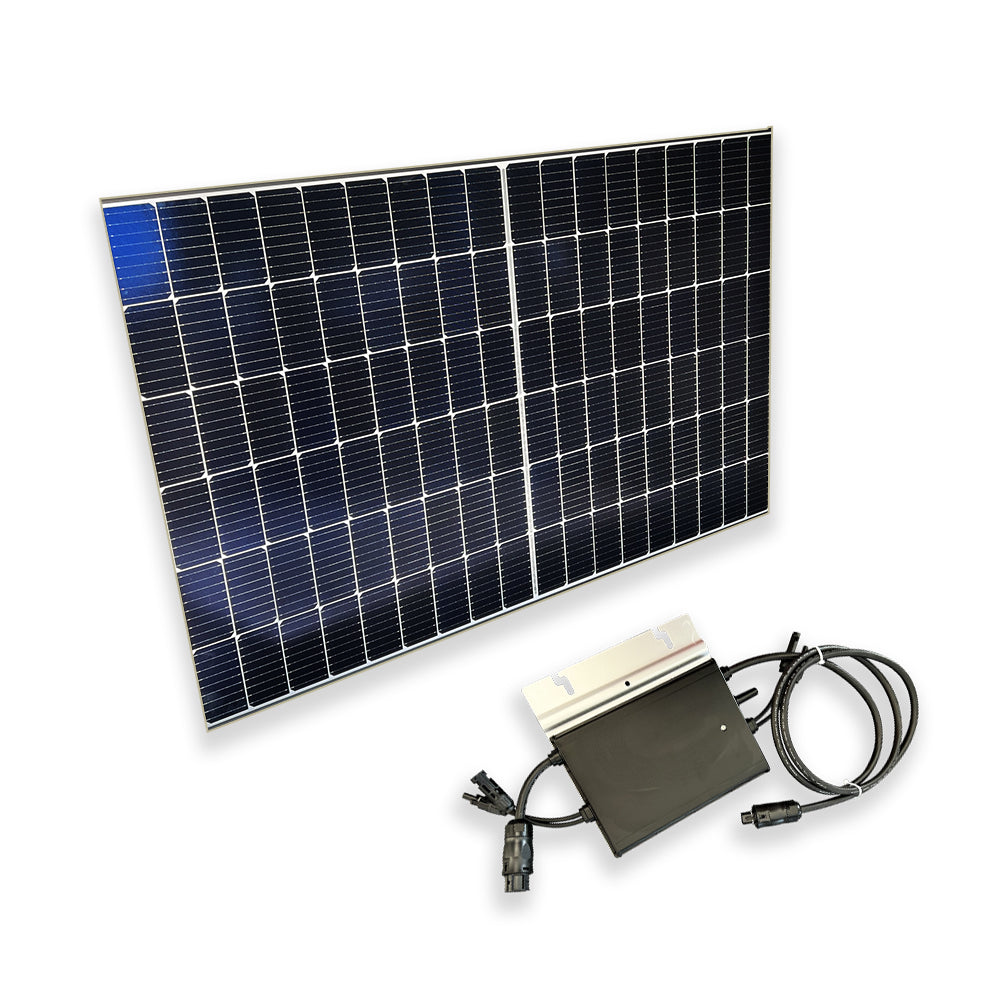 Solarmodul 370 WP mit Wechselrichter SO350 - sofort lieferbar