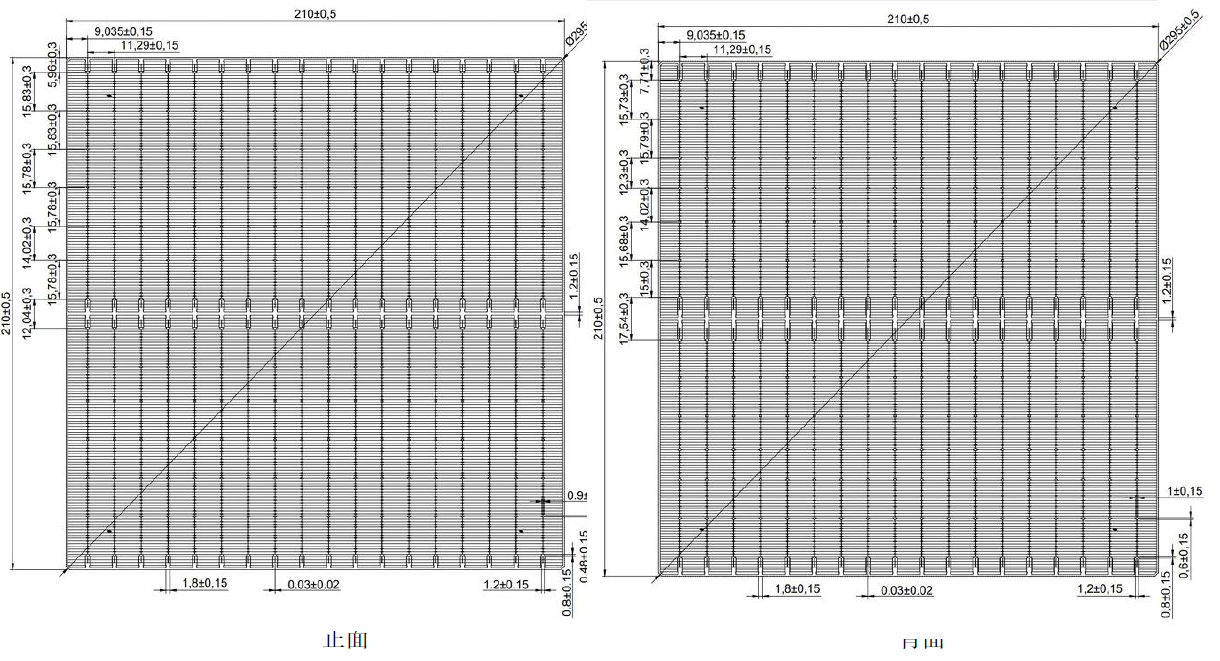 Xuzhou Hanhai New Energy Co., Ltd - Zellen - 210-18BB Bifacial Cell 11,2 - Art. 28921