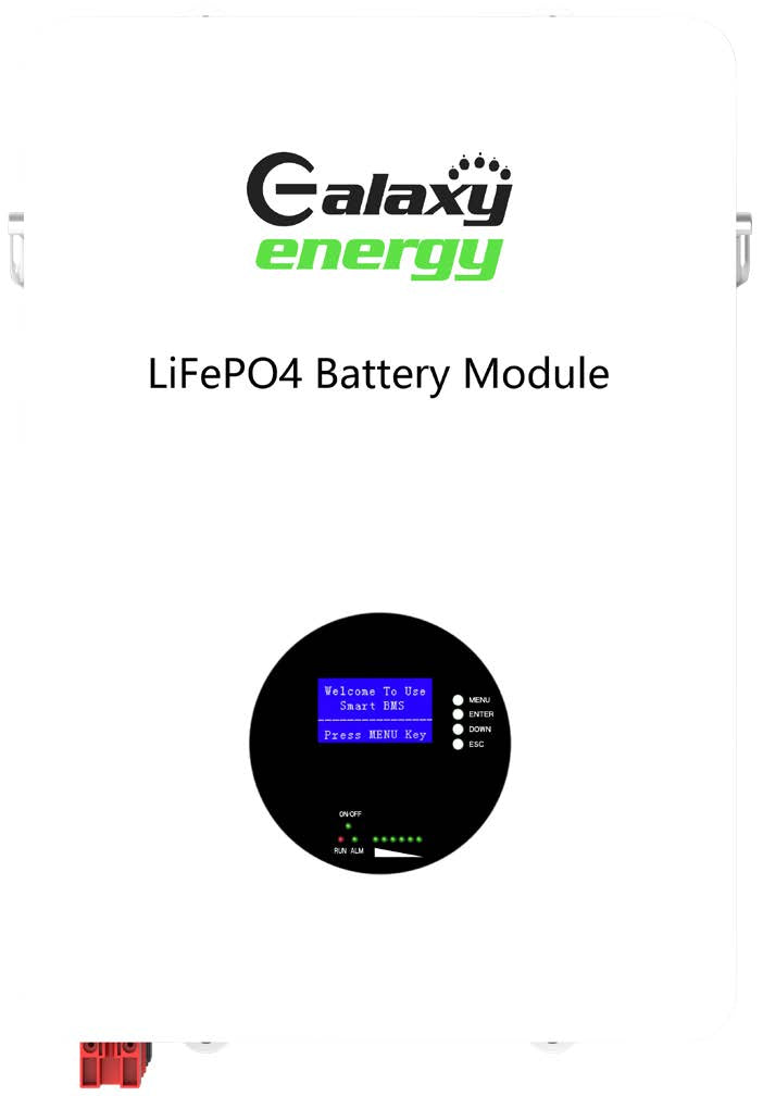 Guangdong Galaxy Solar New Energy Co., Ltd. - Speicher - 25.6VDC Series GE24100LW-GE24300LW Wall Mounted... GE24100LW - Art. 37900