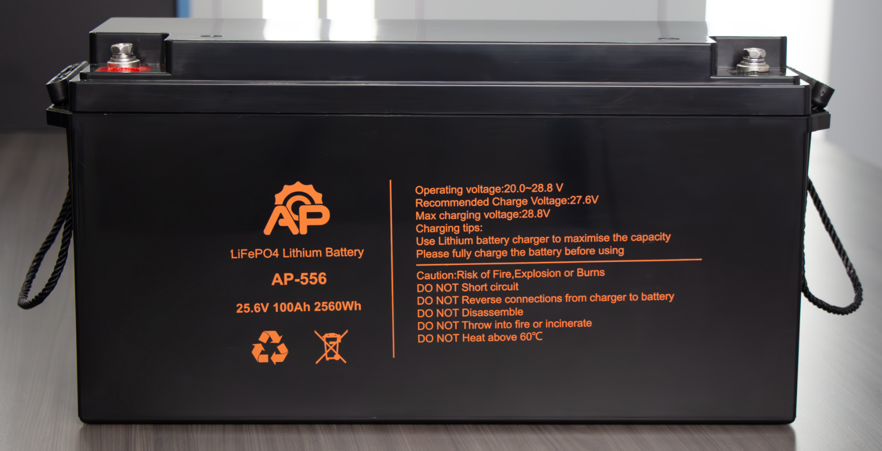 Ningbo Ailepu Electronic Technology Co., Ltd. - Speicher - 25.6V LiFePO4-AP-55N AP-556 - Art. 31082