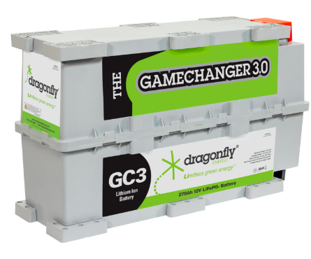 Dragonfly Energy (Battle Born) - Speicher - 270Ah 12V GC3 LiFePO4 Battery DFGC3 - Art. 29895