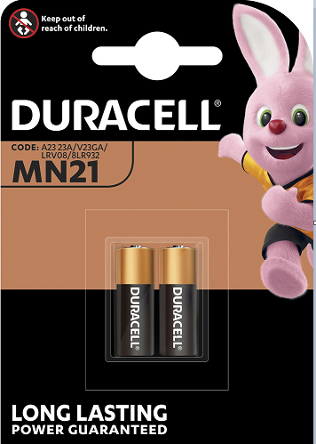 Duracell Plus Alkaline Batterie MN21 12V (2er-Blister)