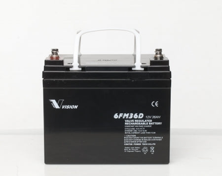 Vision Bleiakku CP12120D Cyclic mit 12V und 12Ah