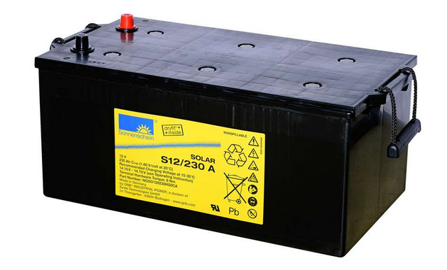 Sonnenschein SOLAR S12/230 A Blei-Gel-Akku 12V 230Ah