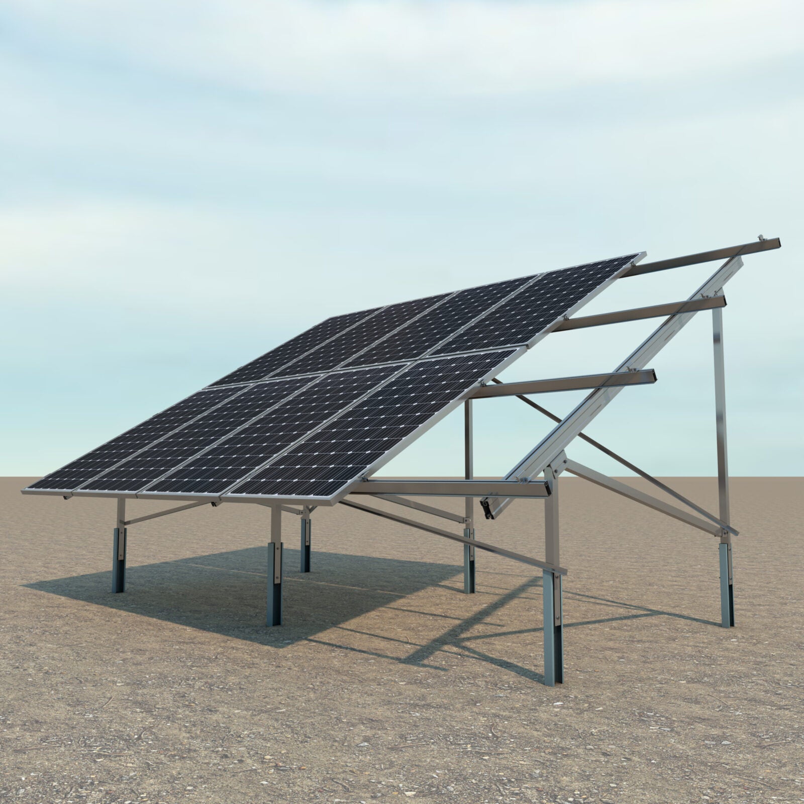 Sunfer 61H3 Koplanare Mikroschienenhalterung Metallblech – Kit 3