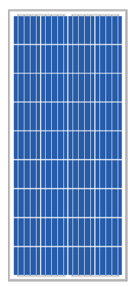 Sri Savitr Solar Pvt Ltd - Solarmodul - 36-Poly SSS140-170W SSS-160 - Art. 185345