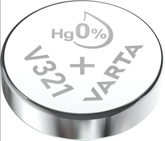 Varta Silberoxid Uhrenbatterie V321 / SR616SW 1,55 V