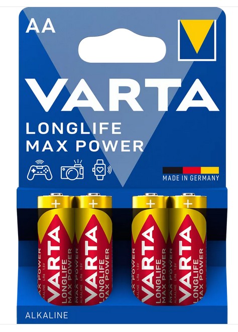 Varta LONGLIFE Max Power Alkaline Batterie 4703 / LR03 1,5V