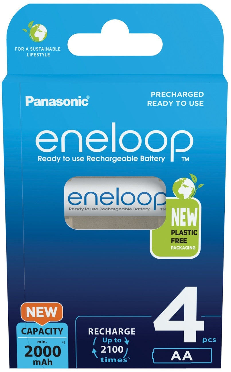 Panasonic Eneloop AAA NiMH Akku BK-4MCDE 1,2V 750mAh (4er-Kartonblister)