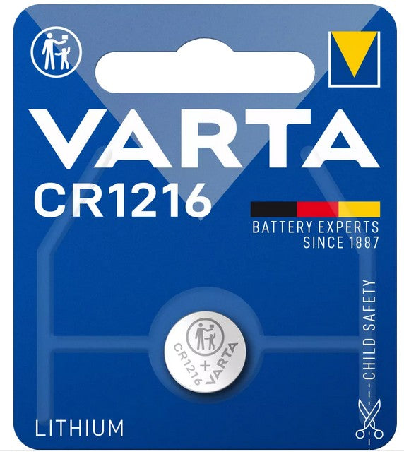 VARTA Lithium Knopfzelle CR1216 3V (Einzelblister)