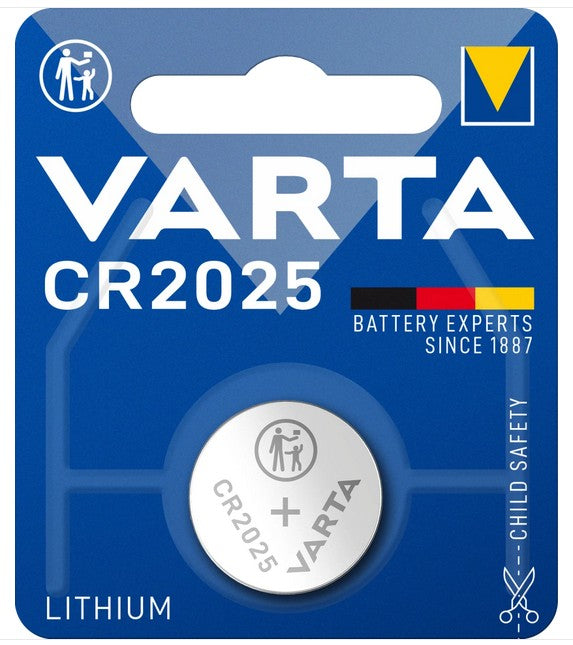 VARTA Lithium Knopfzelle CR2025 3V (Einzelblister)