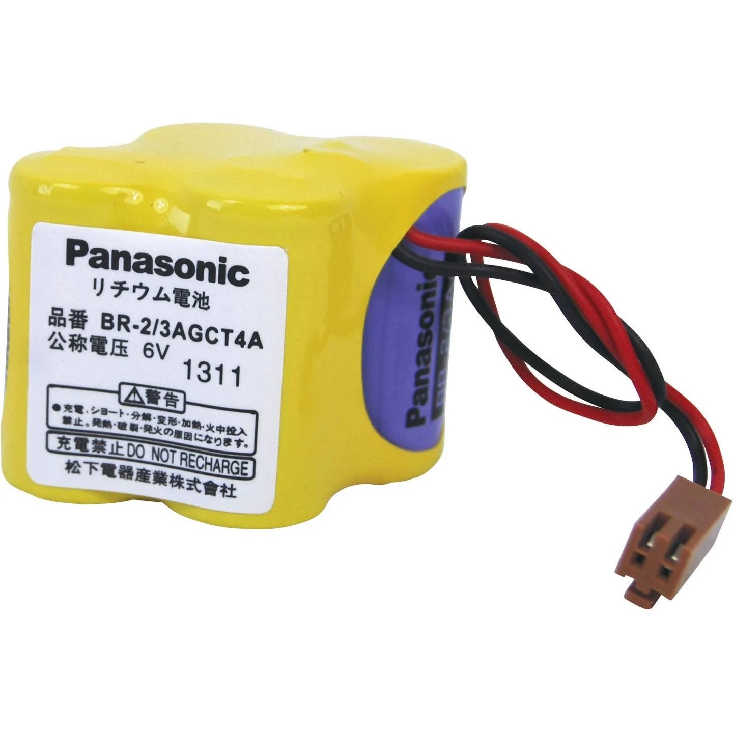 PANASONIC Lithium Batteriepack BR2/3AGCT4A 6V 2900mAh