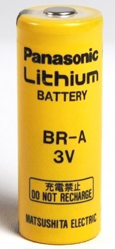 PANASONIC Lithium Batterie BR-A 3V 1800mAh