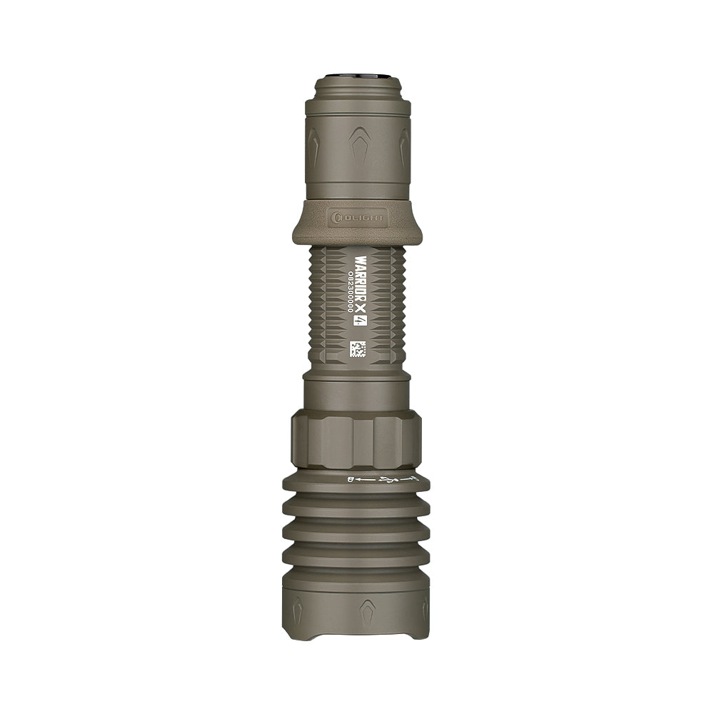 OLight Warrior X 4 Flat Dark Earth Professioneller Taktischer LED-Fernstrahler