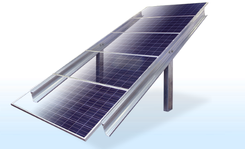 Powers Solar Frames, LLC - Montagesysteme - 5-Panel Ballast Ground Mount 5-Panel Ballast Ground Mount - Art. 5264