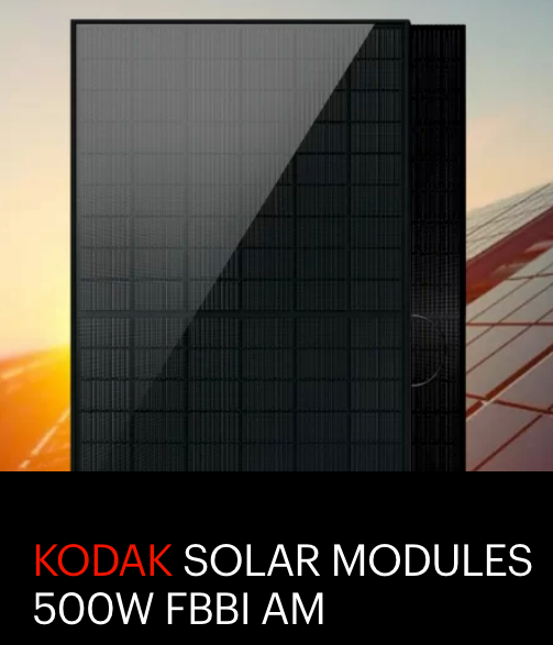 Solution Distribution Europe - Solarmodul - 500W FBBI AM+ PPE2 Panneaux solaires Kodak 500W FBBI AM+ PPE2 - Art. 233972