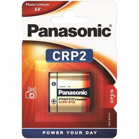 PANASONIC Lithium Photobatterie CRP2 6V (Einzelblister)