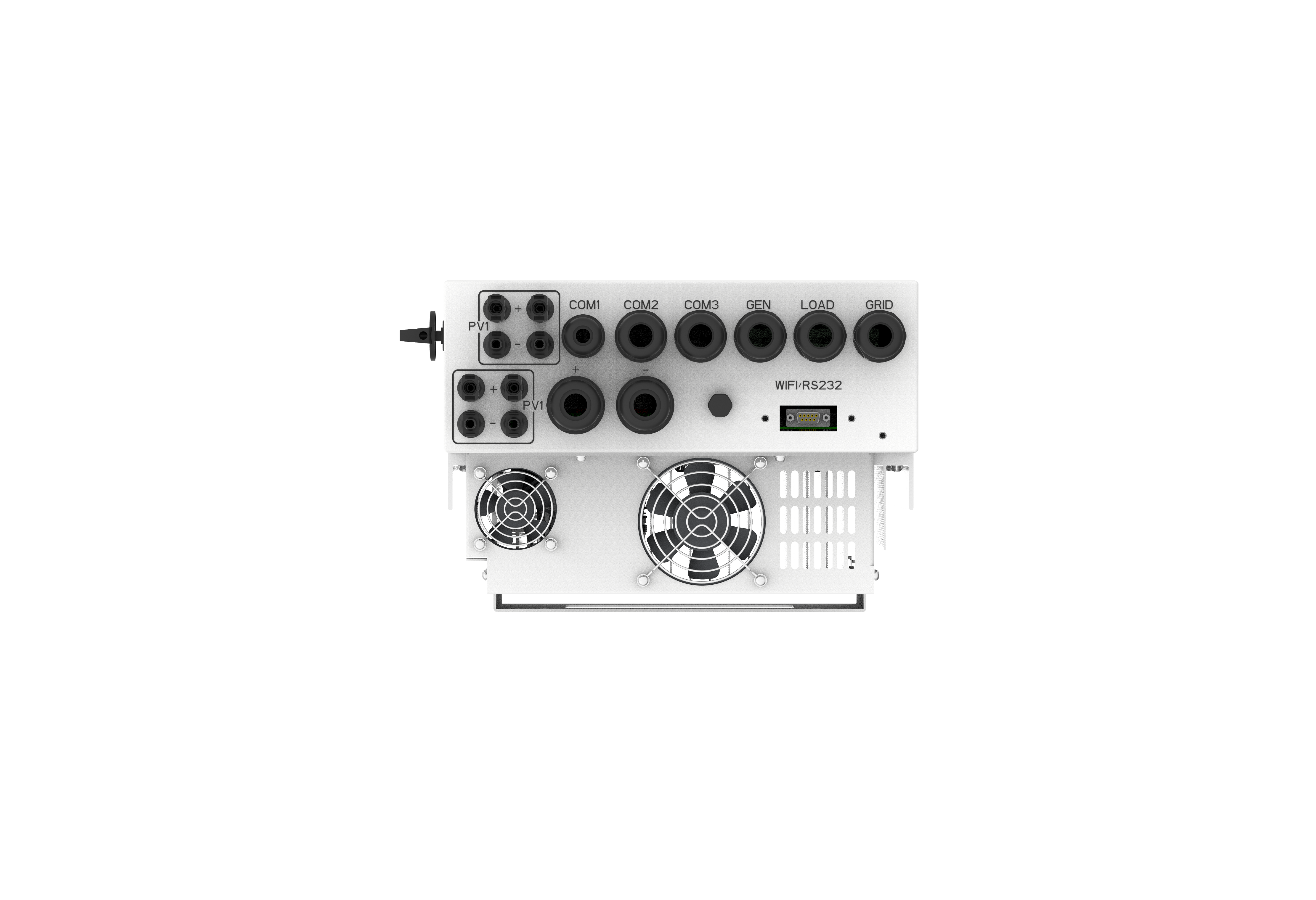 Deye SUN-8K-SG05LP1-EU-AM2-P - 8 kW / 8000 W (1-Phase) Hybrid-Wechselrichter