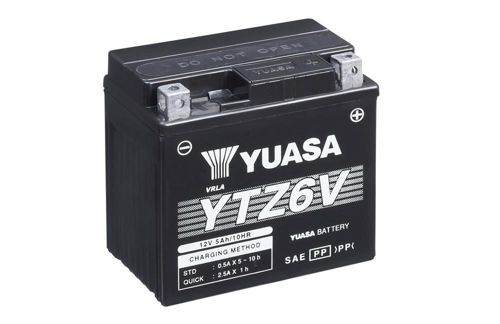 Yuasa Motorrad Batterie YTZ6VWC 12V/5Ah