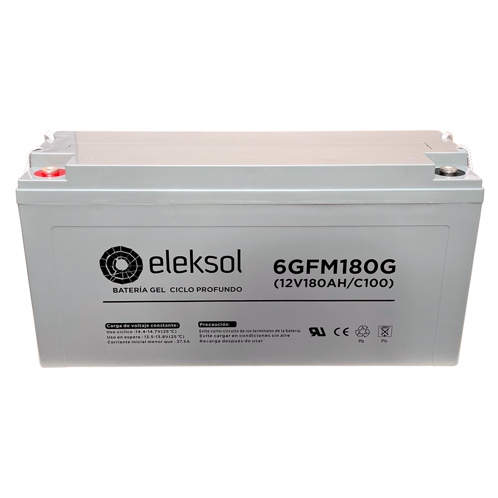 Eleksol Batería Gel Eleksol 12V/180Ah