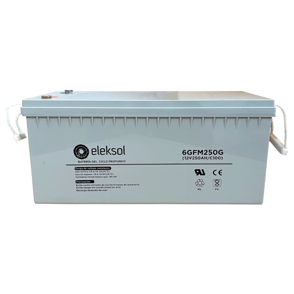 Eleksol Batería Gel Eleksol 12V/250Ah