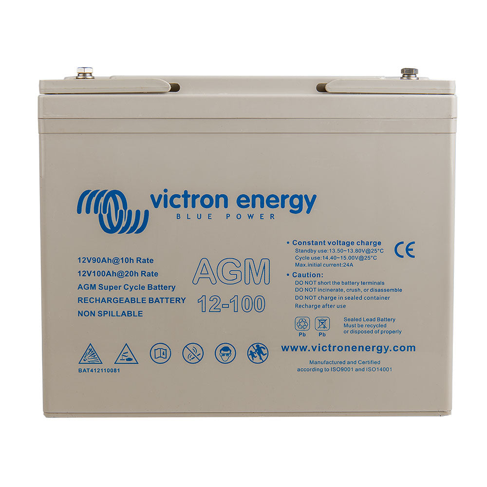 Victron Energy Batería AGM 12V/100Ah Ciclo Profundo (M6) Victron Energy