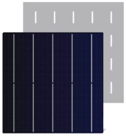 Allesun - Zellen - 5BB 158.75 Mono Facial Solar Cell 5 - Art. 27019