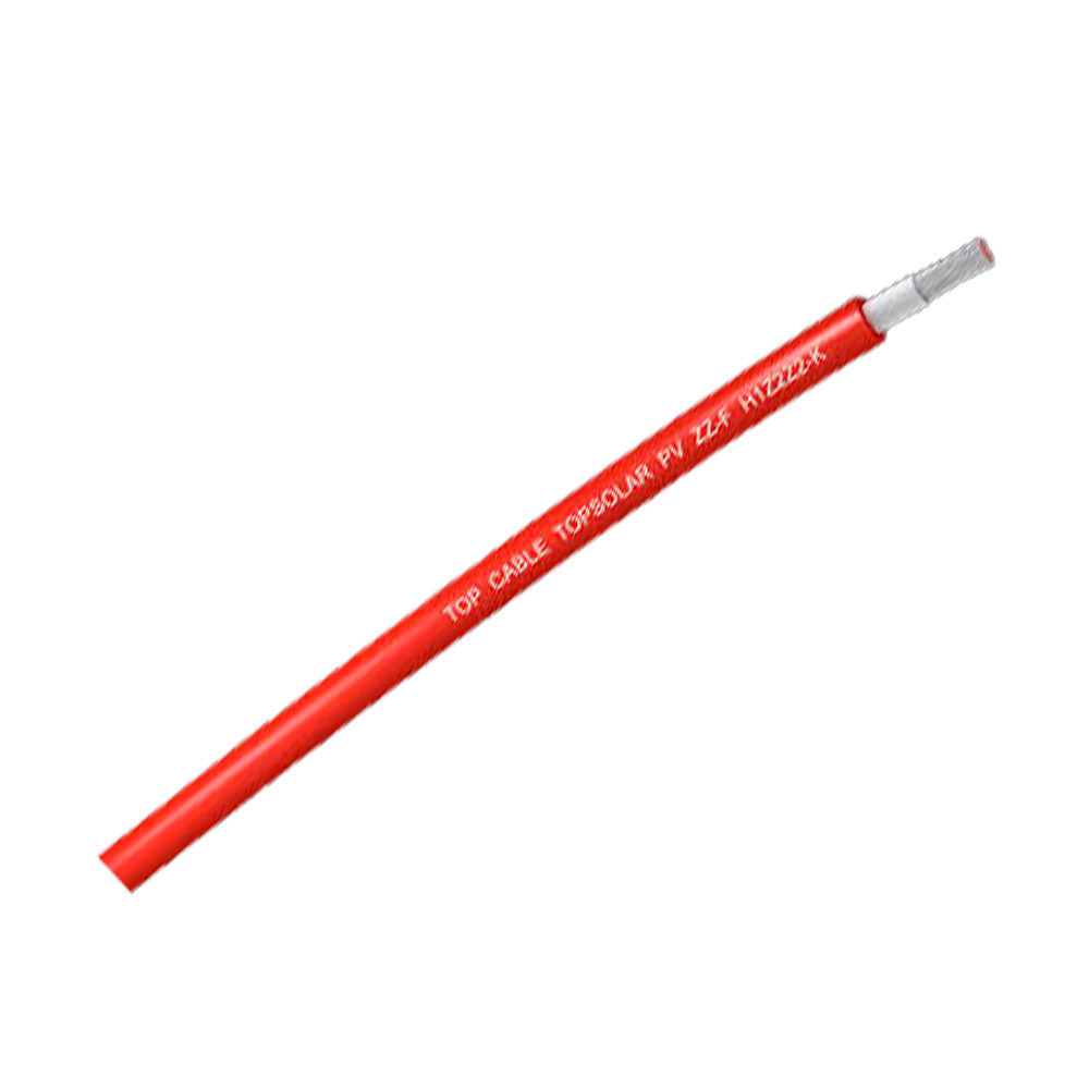 Eleksol Cable Solar Unifilar 4mm² Rojo H1Z2Z2-F 0.6/ 1KV